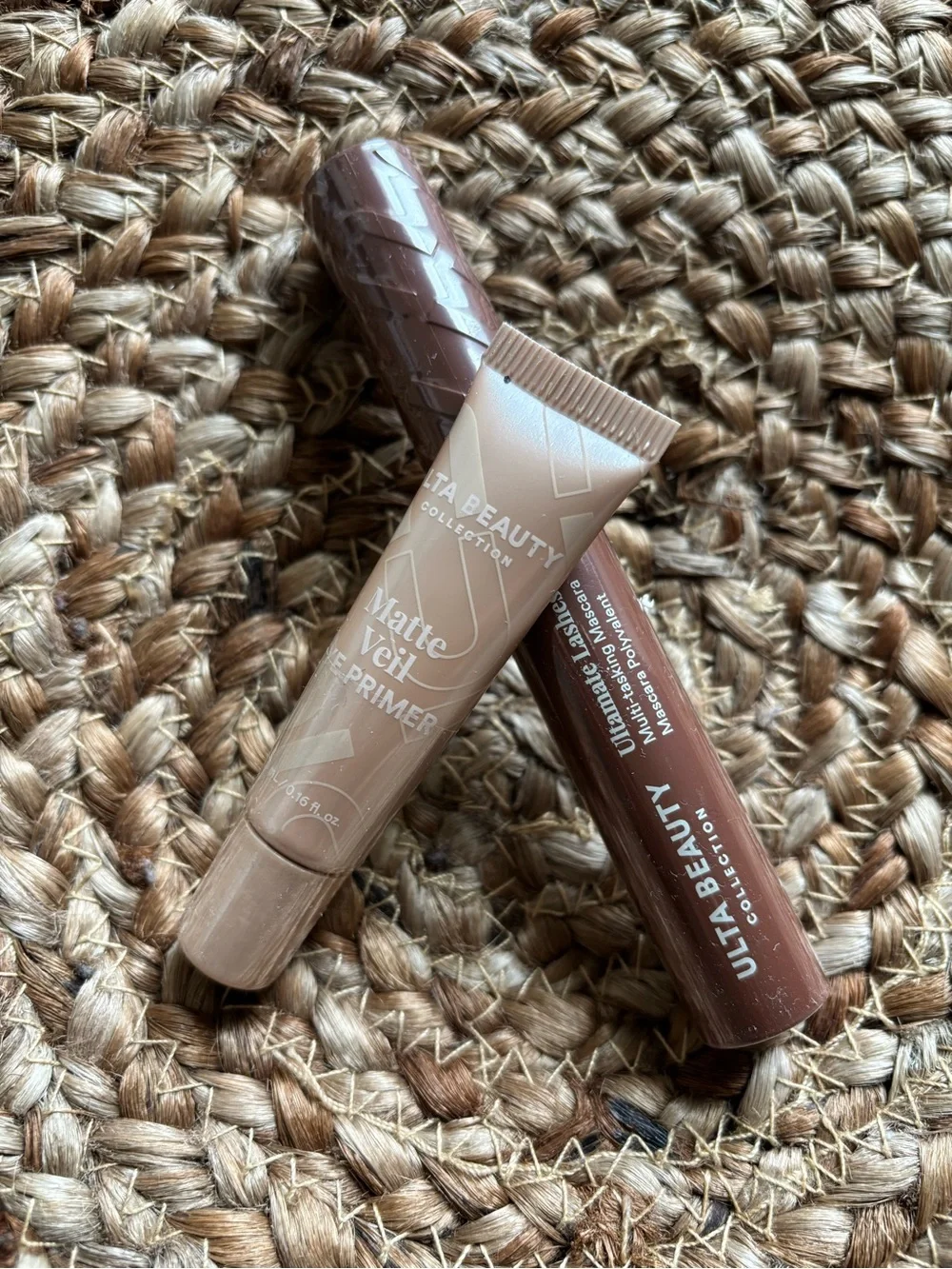 Ulta Beauty makeup collection and bag